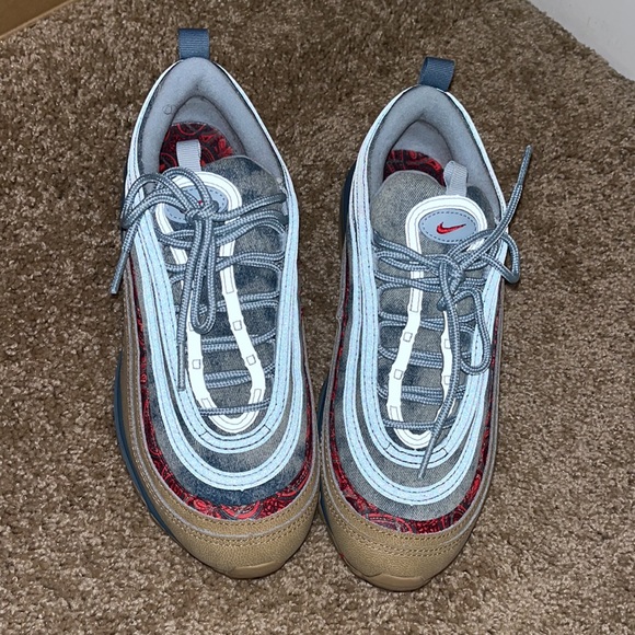 Brown and denim airmax 97 - Picture 2 of 3